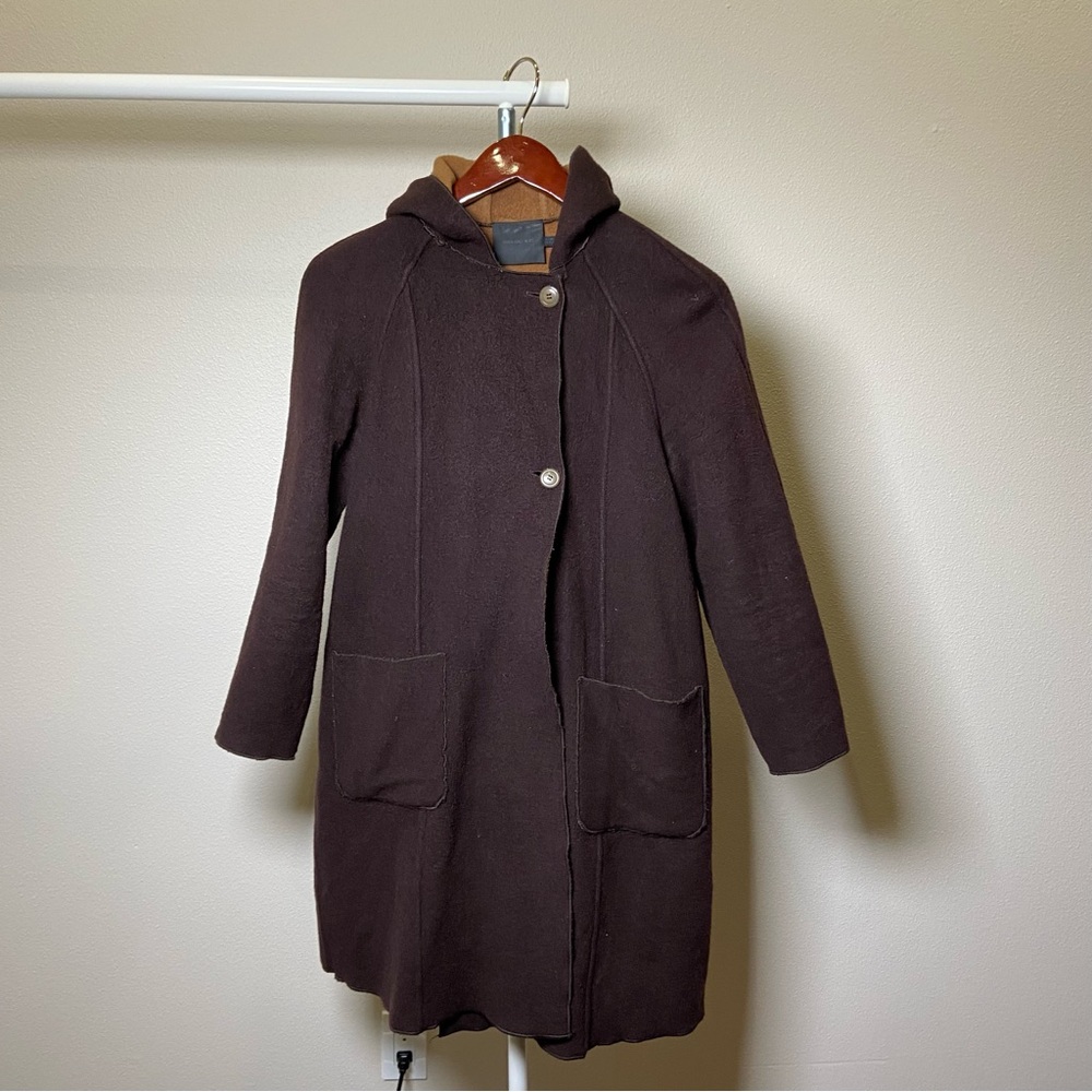 Bern and Mort Vintage Wool Blend Cape Coat